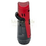 Bricheta metalica Ronson Bora Red cu punch pentru trabuc cu 2 arzatoare